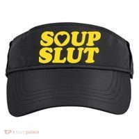 Soup Slut Hearts Funny Saying Adorable Adult Drive Performance Visor thumb 0