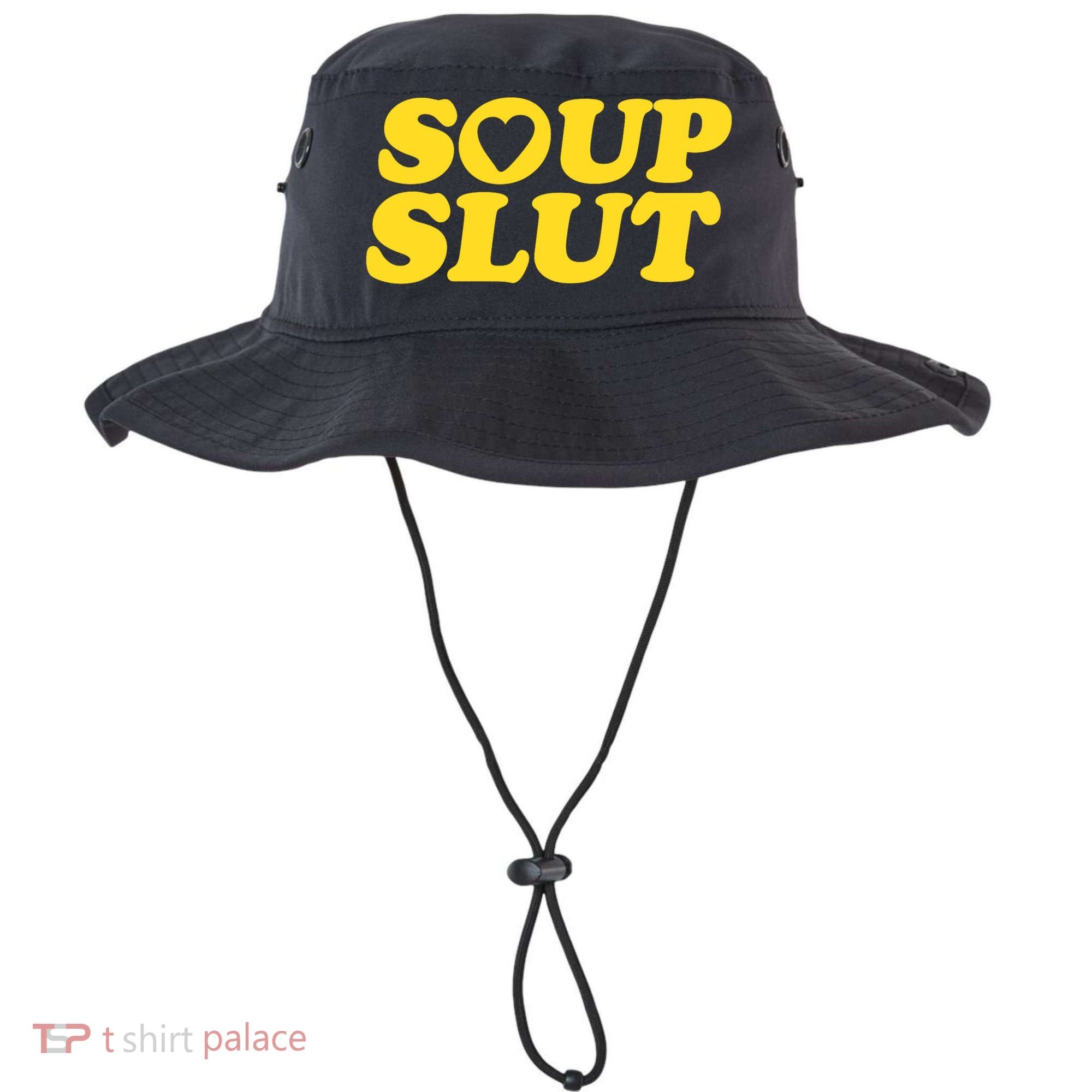 Soup Slut Hearts Funny Saying Adorable Bucket Hat