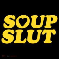 Soup Slut Hearts Funny Saying Adorable Pom Pom 12in Knit Beanie thumb 2