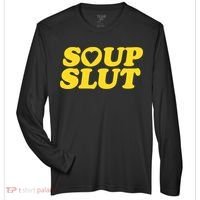 Soup Slut Hearts Funny Saying Adorable Zone Performance Long-Sleeve T-Shirt thumb 0