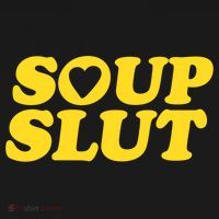 Soup Slut Hearts Funny Saying Adorable Women's T-Shirt thumb 6