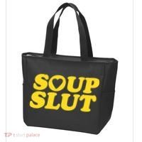 Soup Slut Hearts Funny Saying Adorable Tote Bag thumb 3