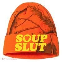 Soup Slut Hearts Funny Saying Adorable Kati Licensed 12" Camo Cuffed Beanie thumb 0