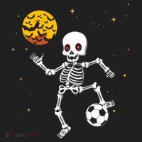 Soccer Skeleton Halloween Soccer Player Halloween Women's Sweatshirt thumb 2