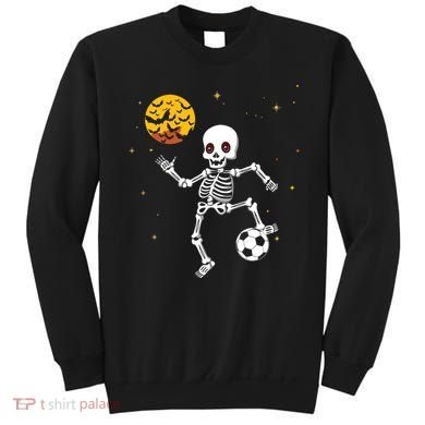 Soccer Skeleton Halloween Soccer Player Halloween Sweatshirt
