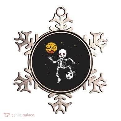 Soccer Skeleton Halloween Soccer Player Halloween Ornament