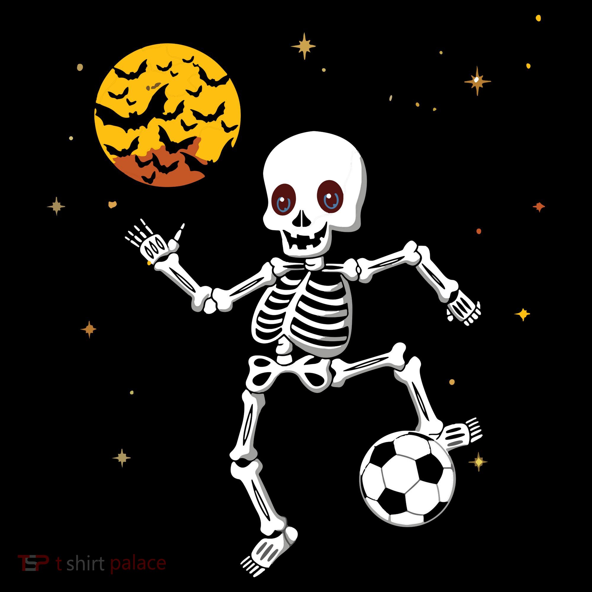 Soccer Skeleton Halloween Soccer Player Halloween Kids Sweatshirt