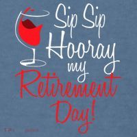 Sip Sip Hooray My Retirement Day - Retired Retiree Pension Comfort Colors Garment-Dyed Hooded Sweatshirt thumb 2