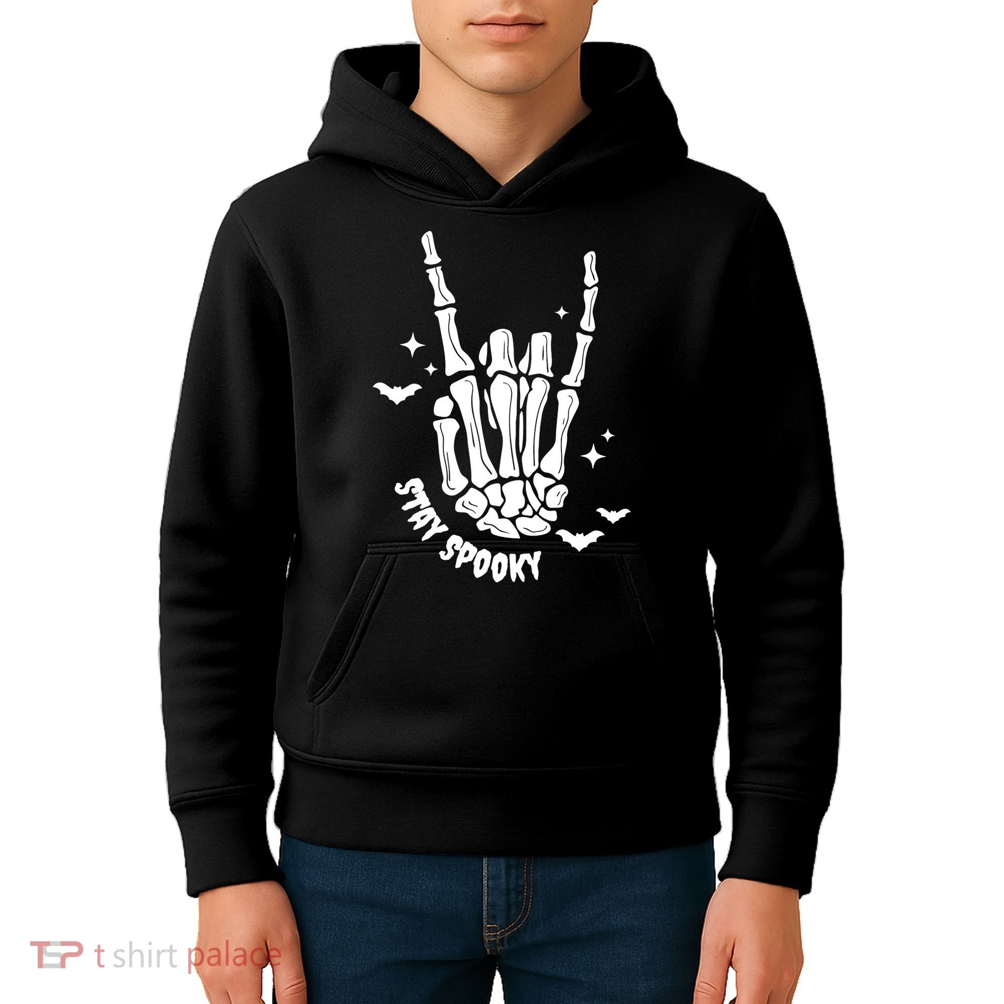 Stay Spooky Halloween Kids Hoodie