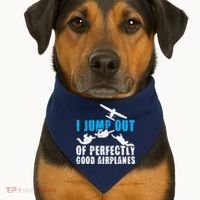 Skydive Skydiving Helmet Skydiving Gears Skydiving USA-Made Doggie Bandana thumb 1