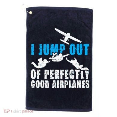 Skydive Skydiving Helmet Skydiving Gears Skydiving Golf Towel