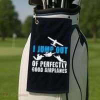 Skydive Skydiving Helmet Skydiving Gears Skydiving Golf Towel thumb 2
