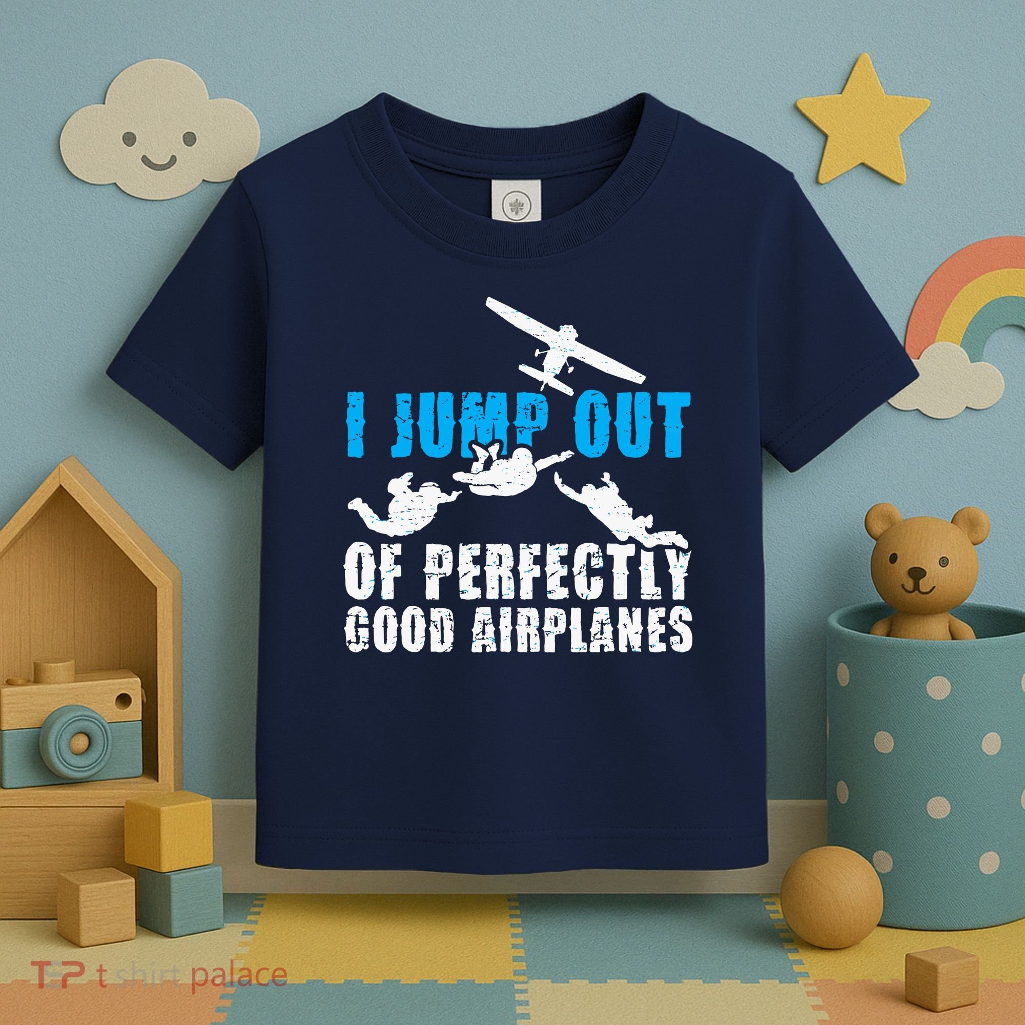 Skydive Skydiving Helmet Skydiving Gears Skydiving Toddler T-Shirt