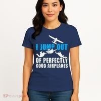 Skydive Skydiving Helmet Skydiving Gears Skydiving Women's T-Shirt thumb 4