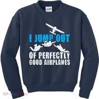 Skydive Skydiving Helmet Skydiving Gears Skydiving Kids Sweatshirt thumb 0