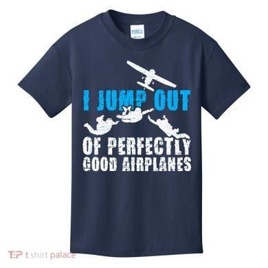 Skydive Skydiving Helmet Skydiving Gears Skydiving Kids T-Shirt