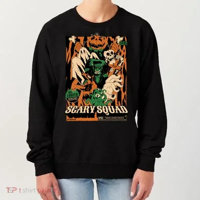 Scary Squad Halloween Women's Sweatshirt