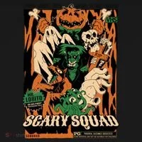 Scary Squad Halloween Doggie Tank thumb 4