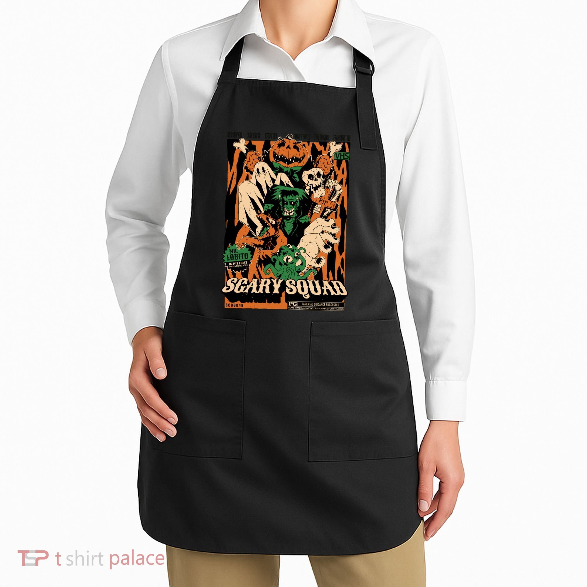 Scary Squad Halloween Apron