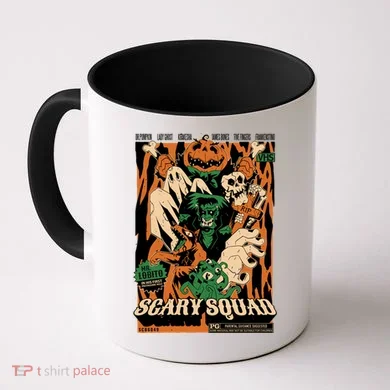 Scary Squad Halloween Coffee Mug