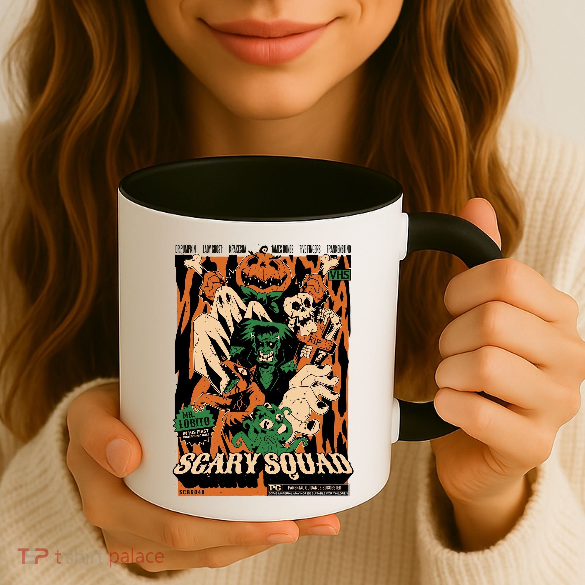 Scary Squad Halloween Coffee Mug