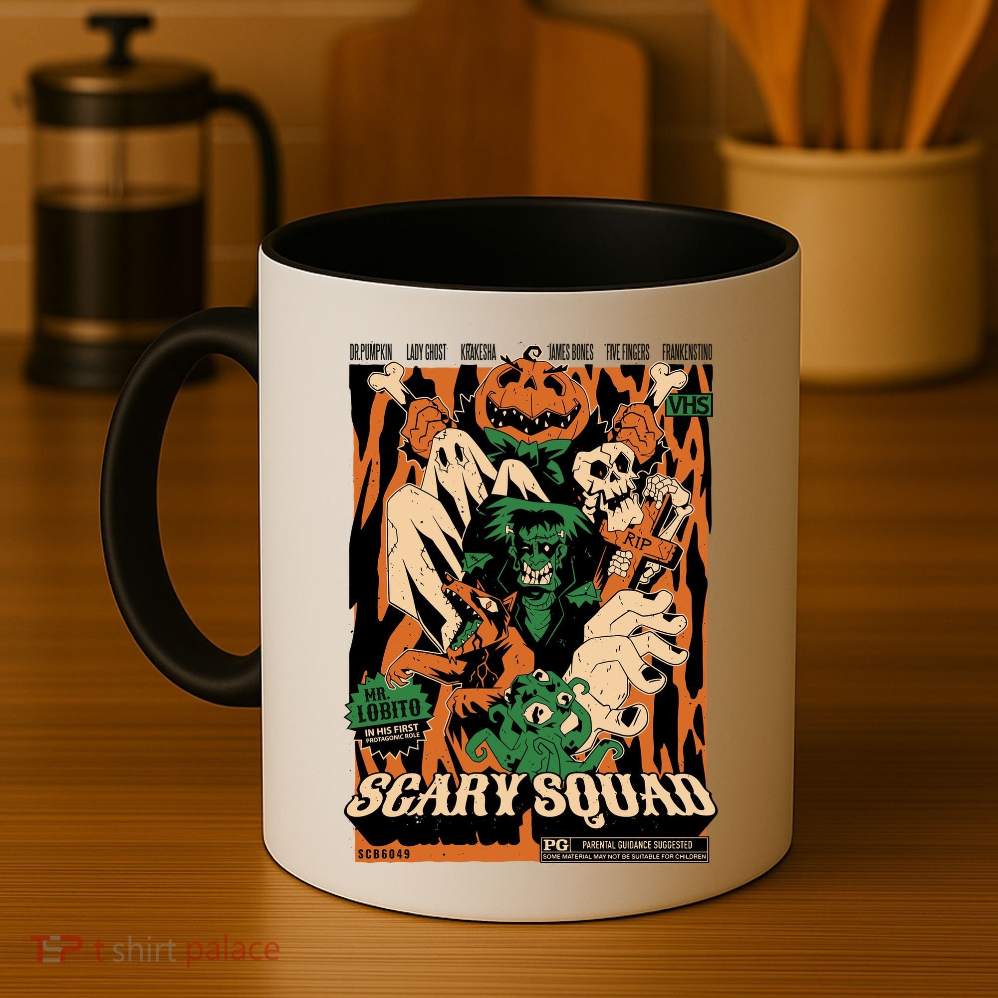 Scary Squad Halloween Coffee Mug