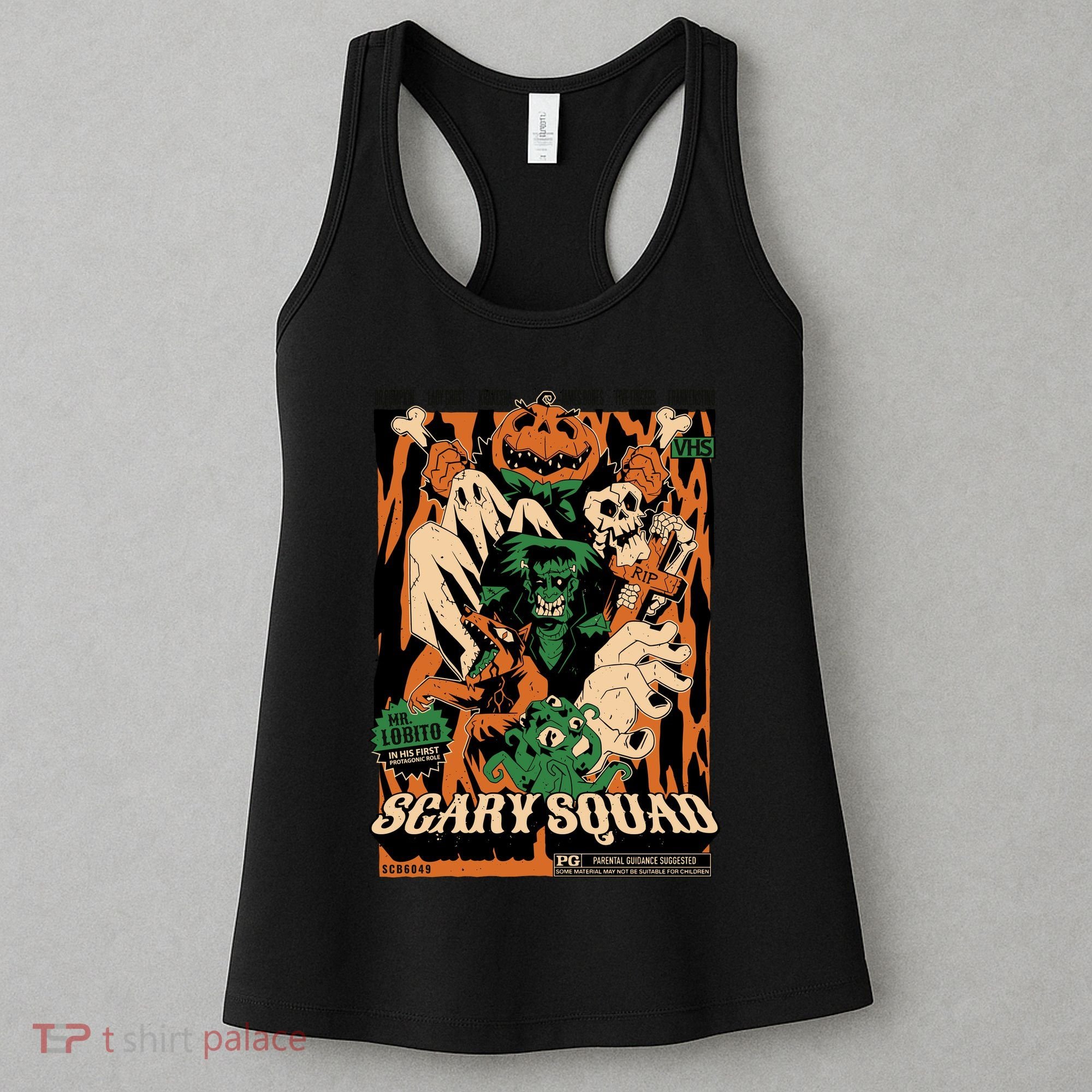 Scary Squad Halloween Women's Tank Top
