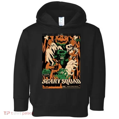 Scary Squad Halloween Toddler Hoodie