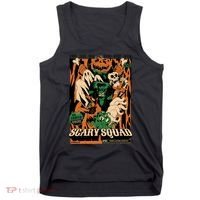 Scary Squad Halloween Tank Top thumb 0