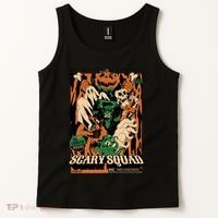 Scary Squad Halloween Tank Top thumb 2