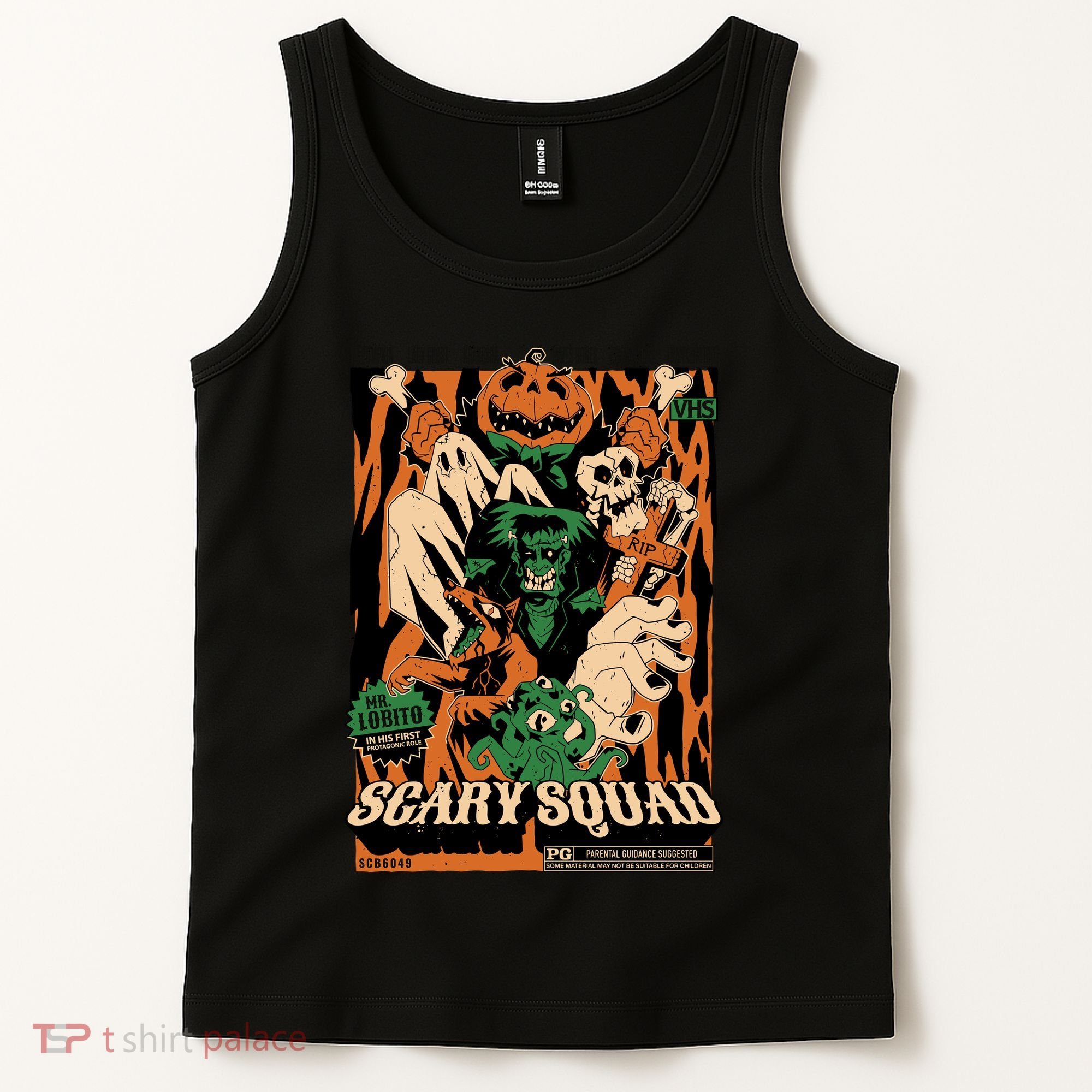 Scary Squad Halloween Tank Top