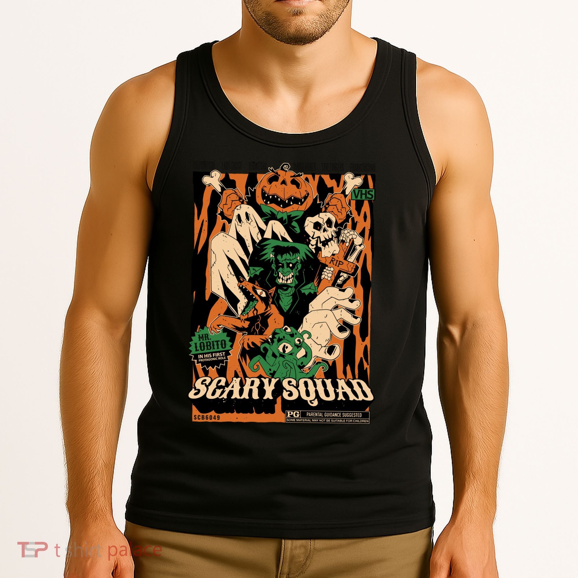 Scary Squad Halloween Tank Top