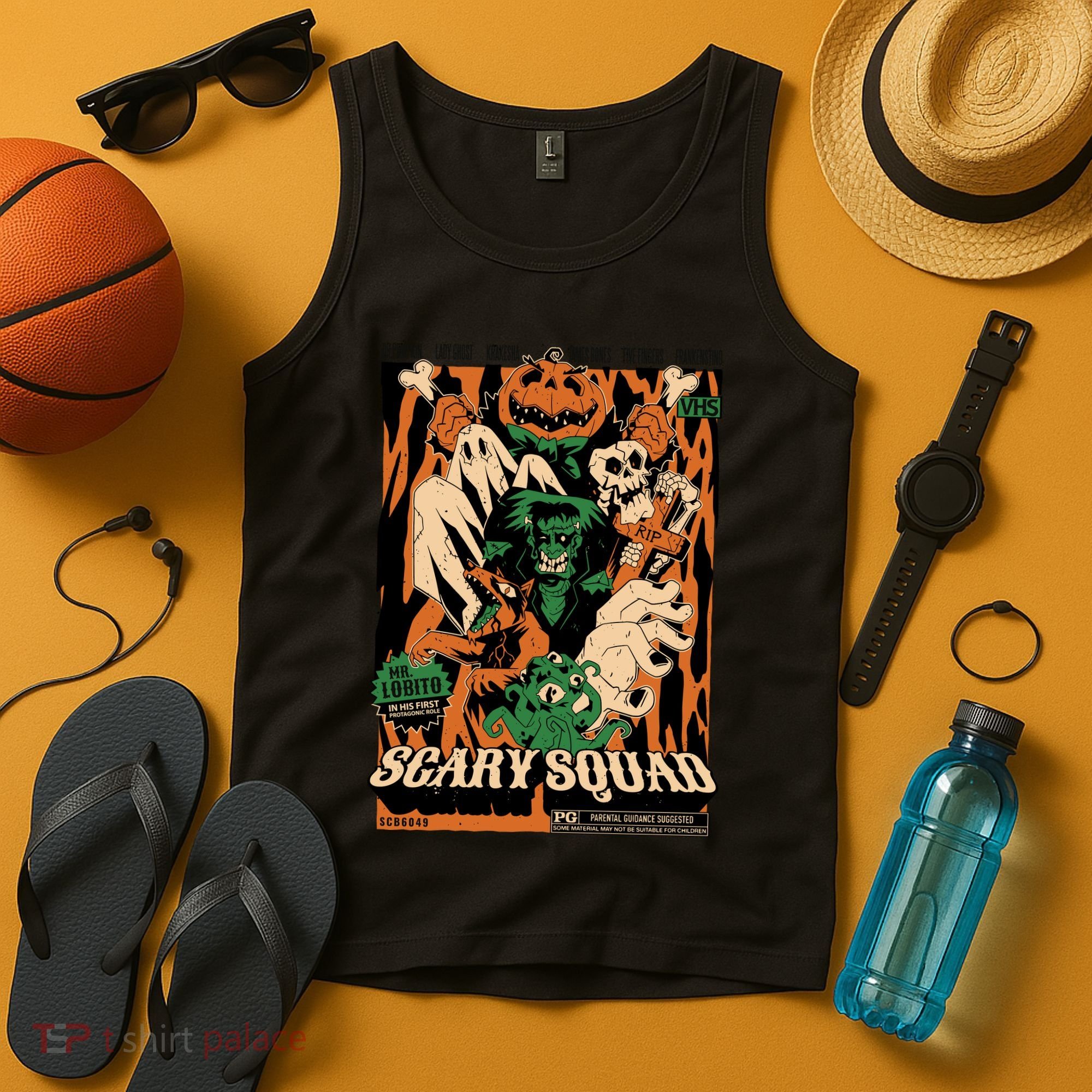 Scary Squad Halloween Tank Top