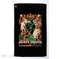 Scary Squad Halloween Golf Towel thumb 0