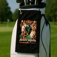 Scary Squad Halloween Golf Towel thumb 2