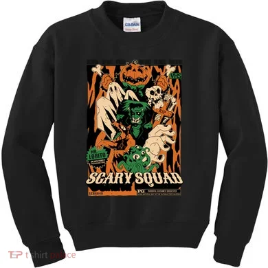 Scary Squad Halloween Kids Sweatshirt