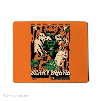 Scary Squad Halloween Mousepad