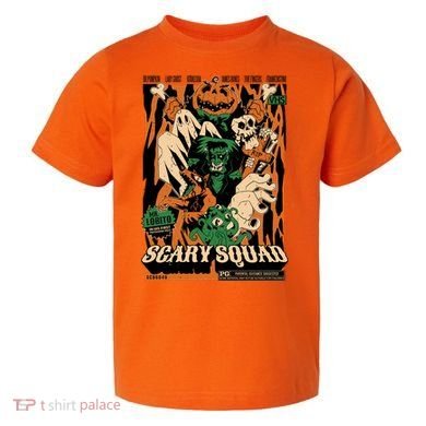 Scary Squad Halloween Toddler T-Shirt