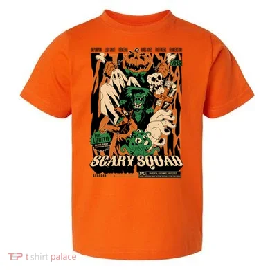 Scary Squad Halloween Toddler T-Shirt