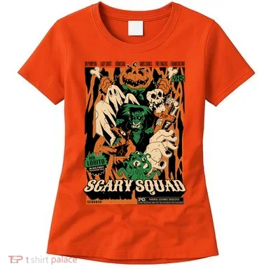 Scary Squad Halloween Women's T-Shirt