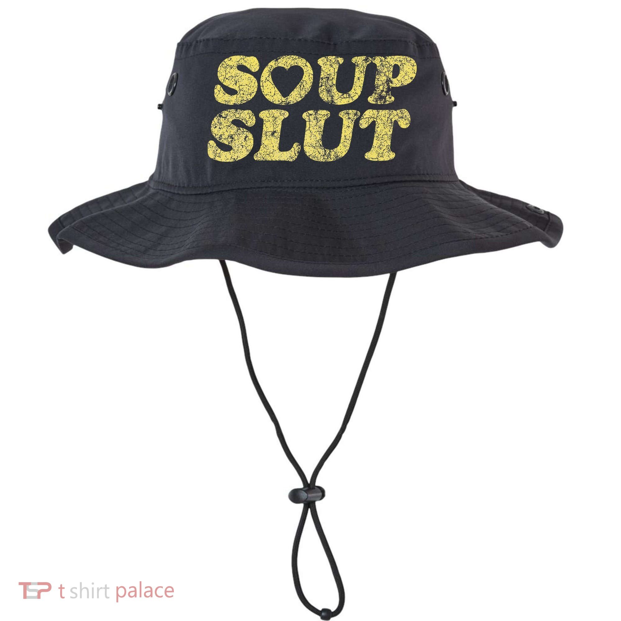 Soup Slut Hearts Funny Saying Adorable Bucket Hat