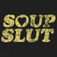 Soup Slut Hearts Funny Saying Adorable Golf Towel thumb 3