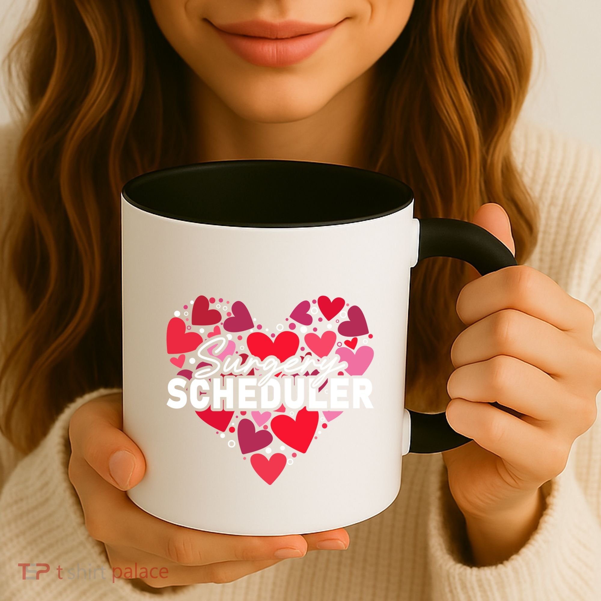 Surgery Scheduler Heart Gift Coffee Mug
