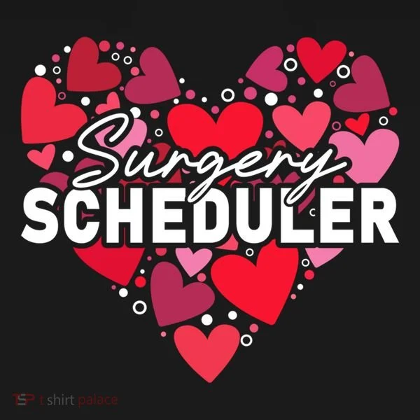 Surgery Scheduler Heart Gift Women's Hoodie