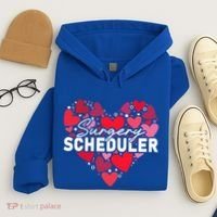 Surgery Scheduler Heart Gift Hoodie thumb 4