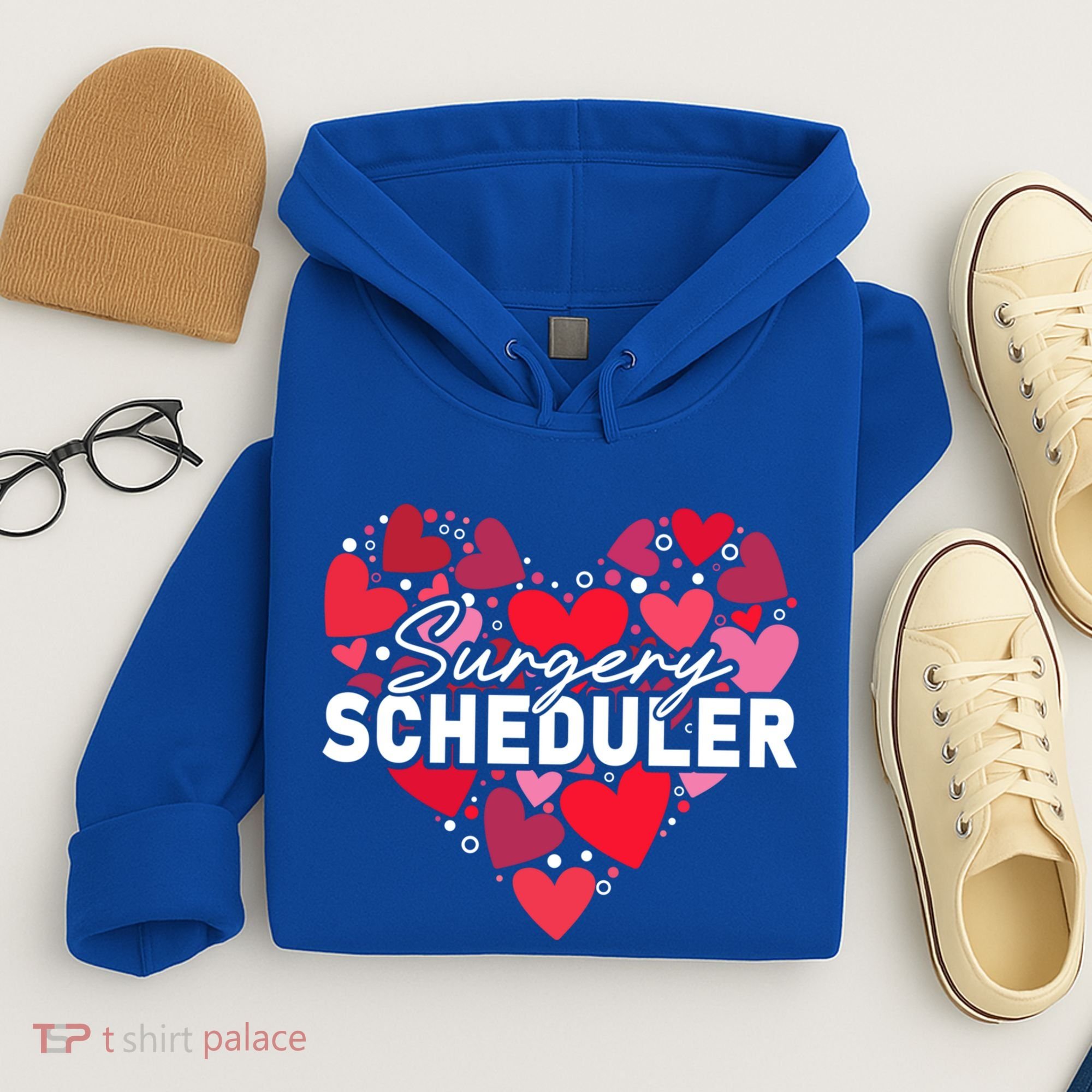 Surgery Scheduler Heart Gift Hoodie