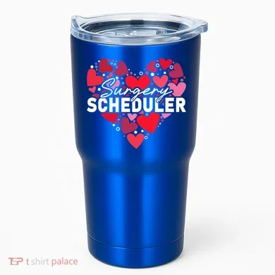 Surgery Scheduler Heart Gift Tumbler