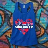 Surgery Scheduler Heart Gift Women's Tank Top thumb 3
