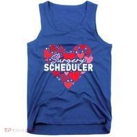 Surgery Scheduler Heart Gift Tank Top thumb 0