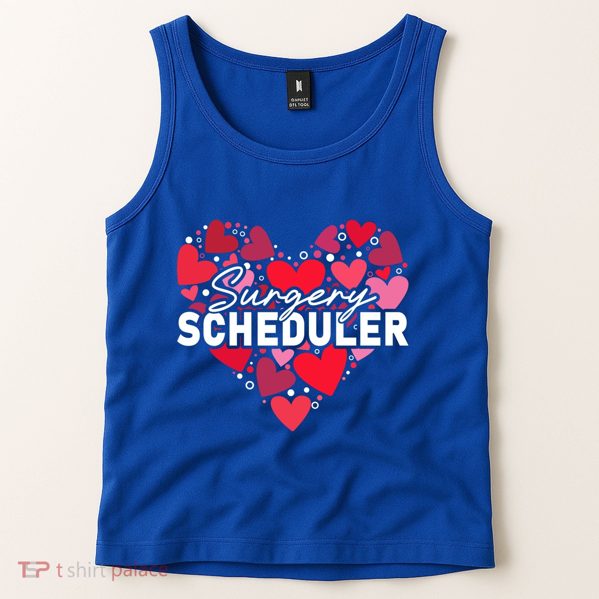 Surgery Scheduler Heart Gift Tank Top